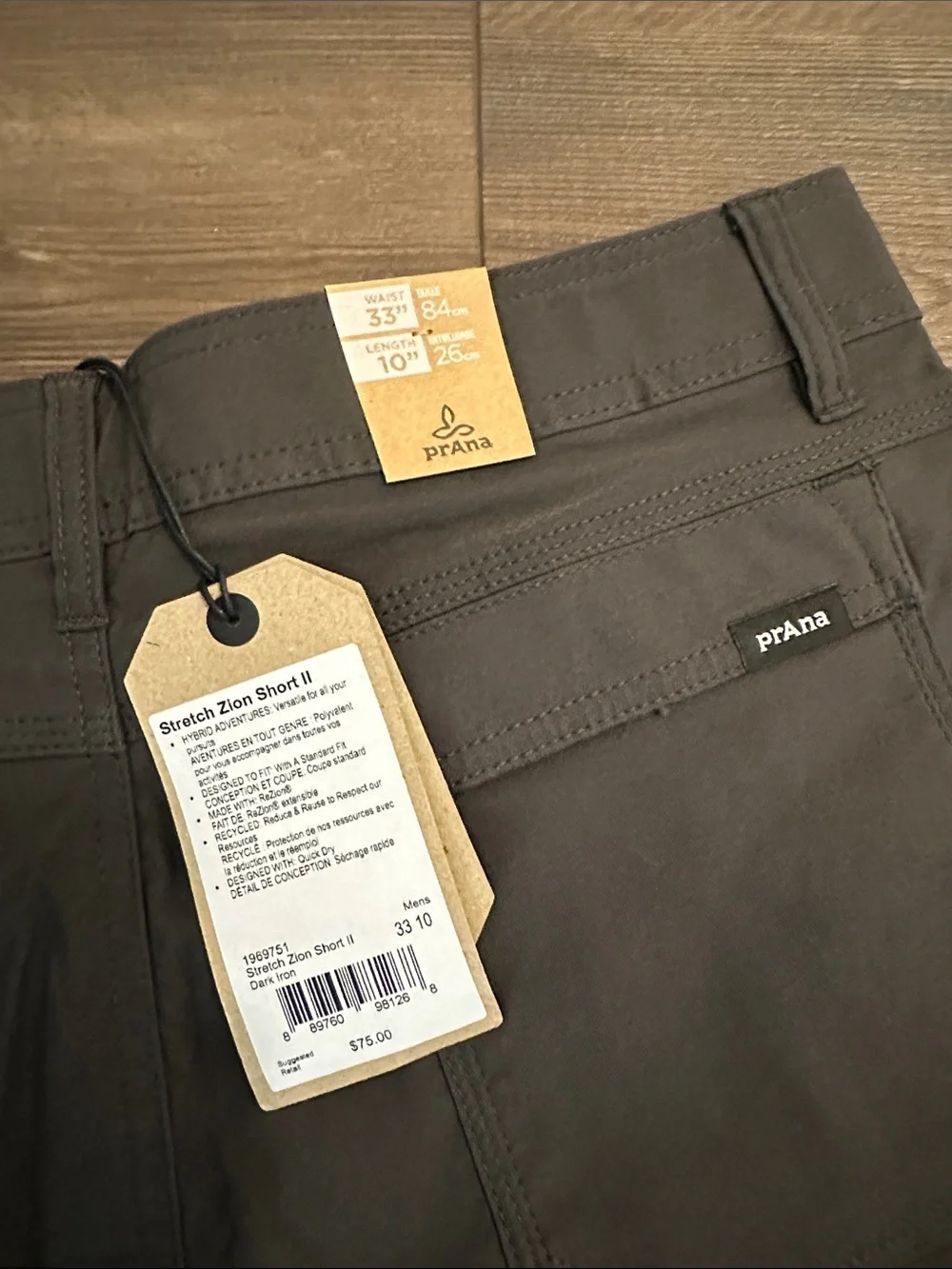 PrAna Stretch Zion Shorts Il #41